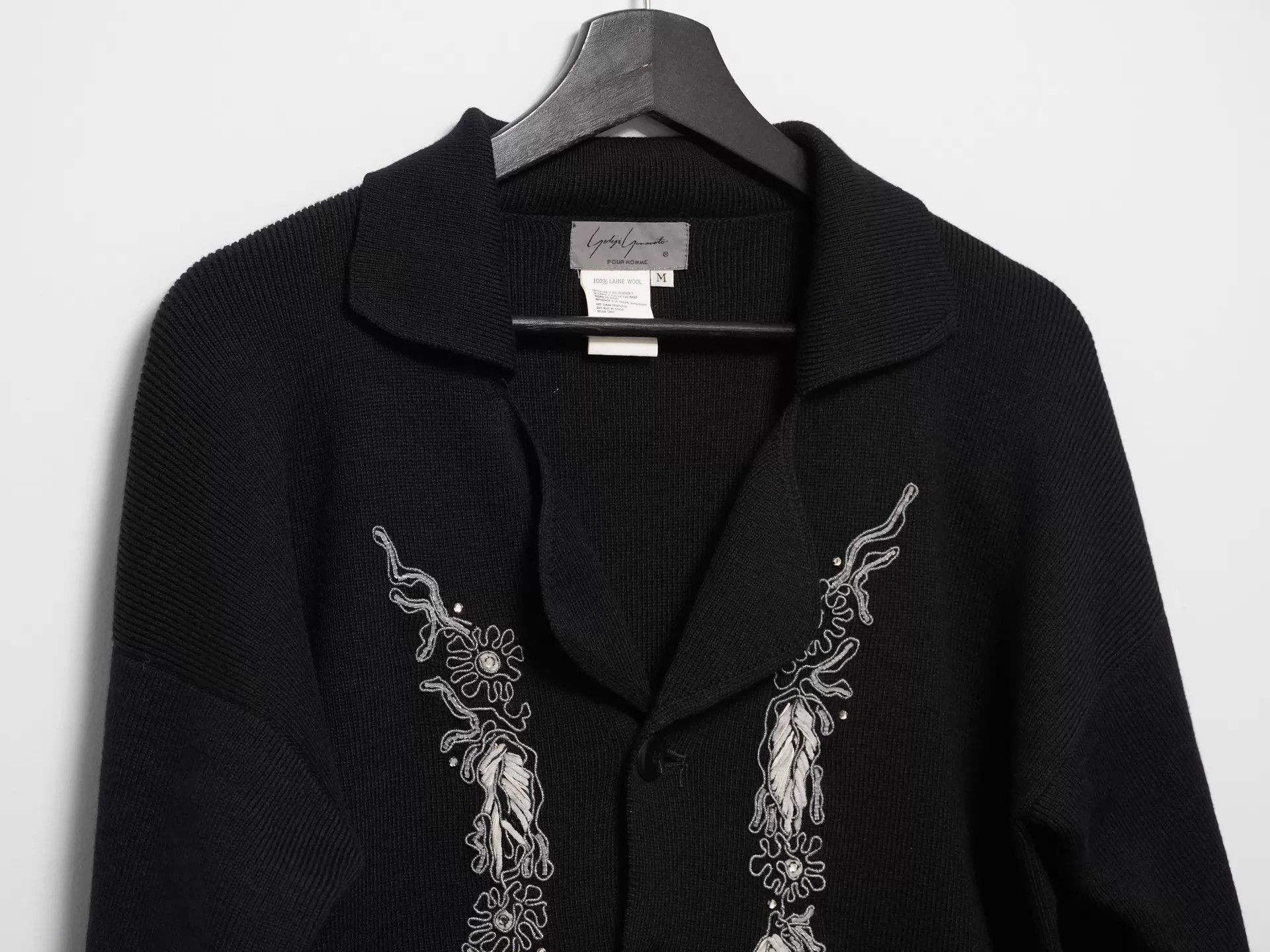 Yohji Yamamoto Yohji Yamamoto 1988AW Maruji Cryst Wire Knit Sweater M Size US M / EU 48-50 / 2 - 2 Thumbnail
