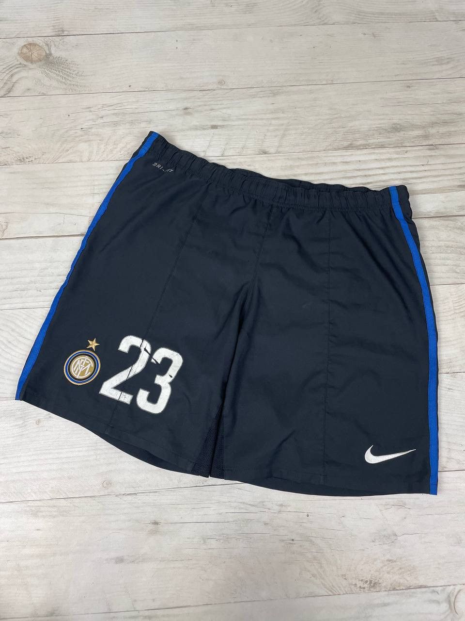 Nike Nike Inter Milan 2011 2012 Home Shorts Ranocchia #23 Size US 36 / EU 52 - 1 Thumbnail