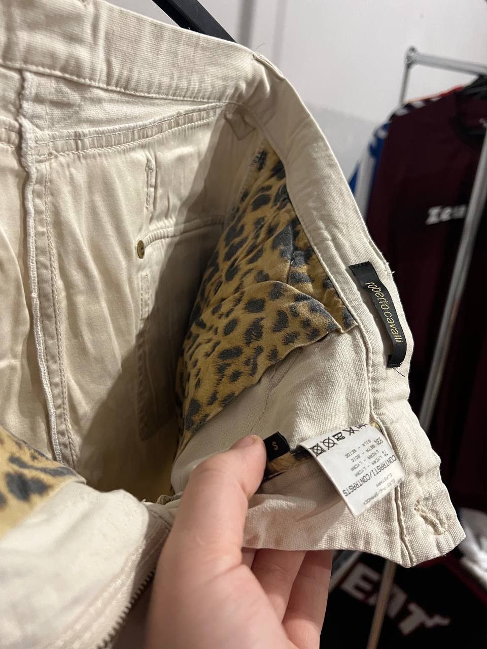 Roberto Cavalli ROBERTO CAVALLI CAPRI LEOPARD EDITION ARCHIVAL CARGO PANTS S Size 32" / US 10 / IT 46 - 13 Thumbnail