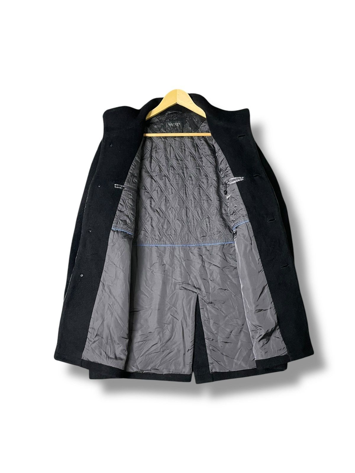 Japanese Brand × Lanvin × Vintage Lanvin x Vintage Trench Wool Coat (42) Size US S / EU 44-46 / 1 - 2 Thumbnail