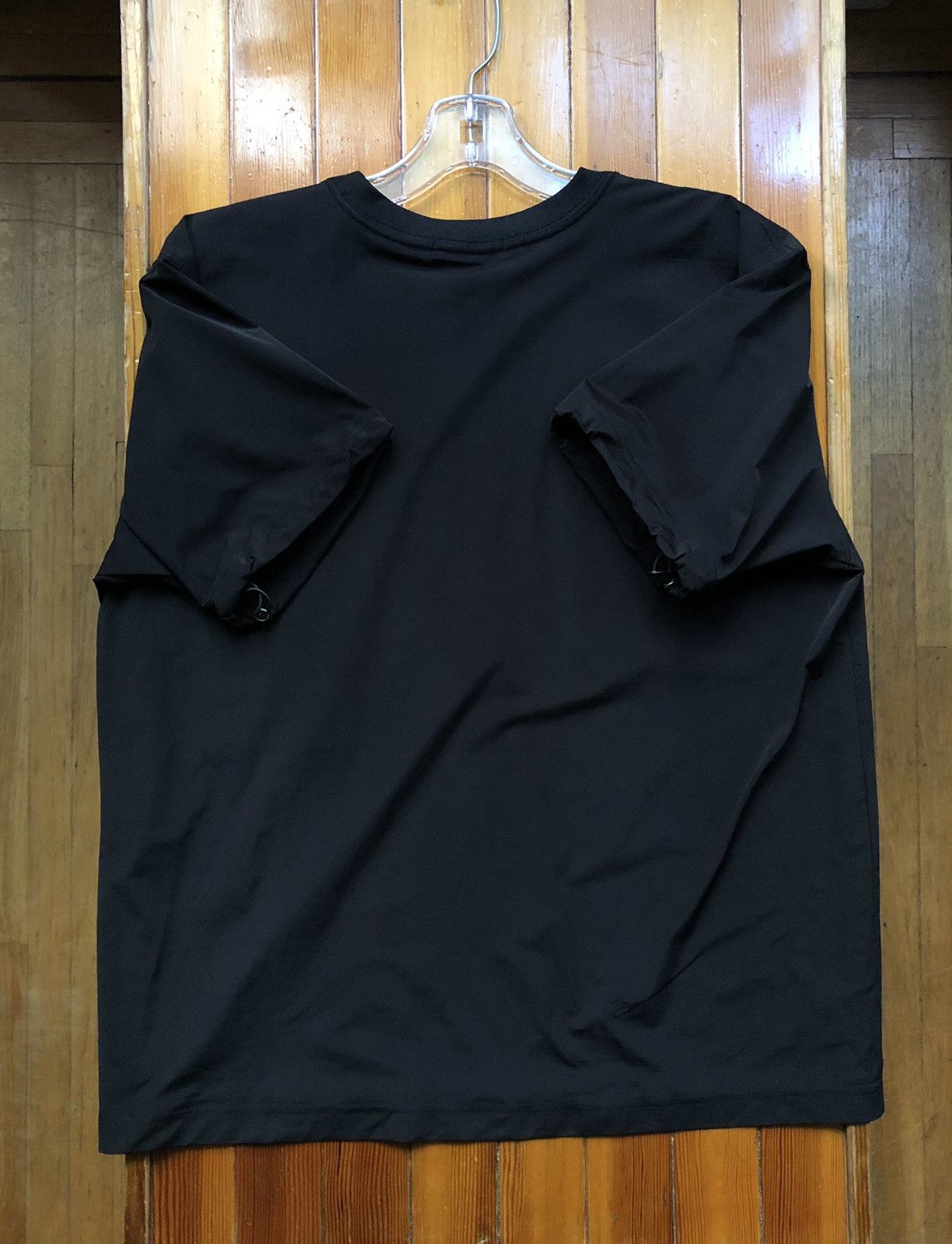 Issey Miyake × Ne-Net Ne-Net Drawstring Sleeve Nylon T Shirt Size US L / EU 52-54 / 3 - 19 Thumbnail
