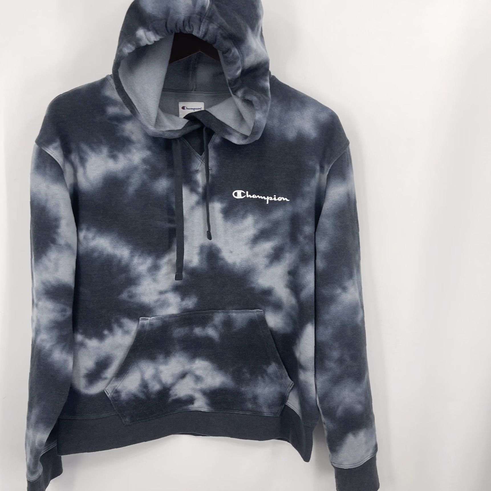 Champion Champion Hoodie Pullover Womens Medium Blue Fleece Activewear Long Sleeve Logo Classic Size M / US 6-8 / IT 42-44 - 2 Thumbnail