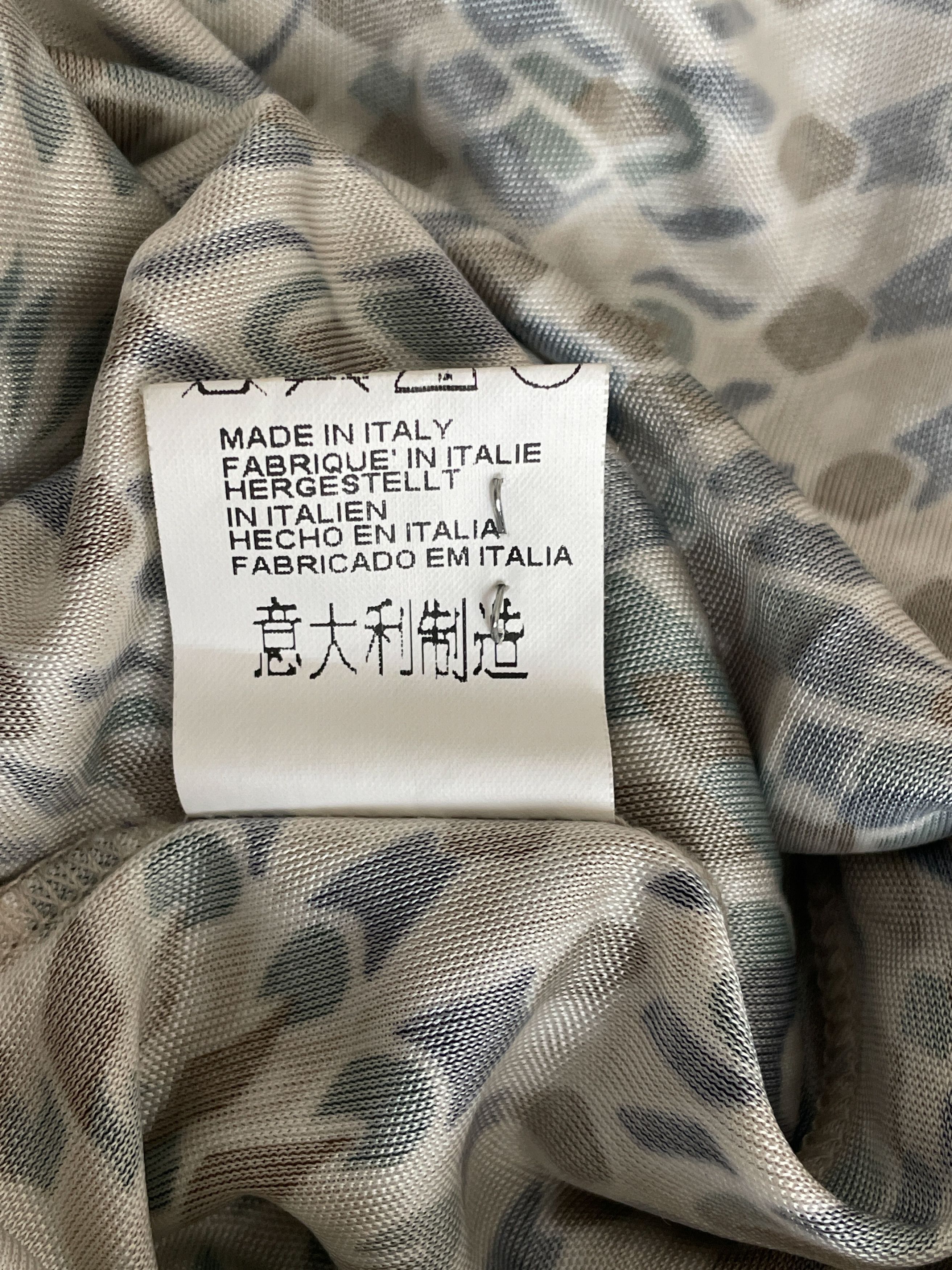 Valentino green and beige geometric pattern dress Size M / US 6-8 / IT 42-44 - 10 Thumbnail