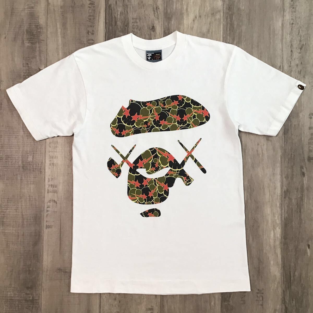 Bape × Kaws × Nigo BAPE × KAWS skull sta big face T-shirt a bathing ape NIGO Size US S / EU 44-46 / 1 - 1 Thumbnail