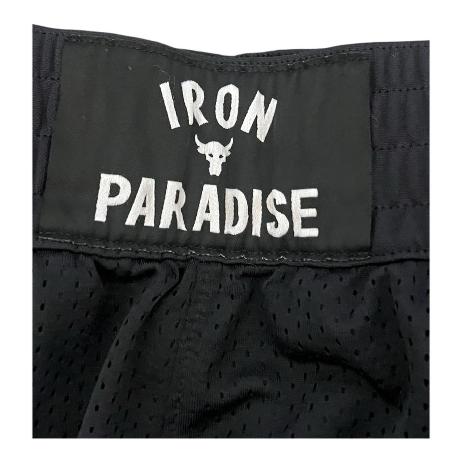 Under Armour Under Armour x The Rock Project Iron Paradise Boy’s Shorts L Size US 26 / EU 42 - 4 Thumbnail