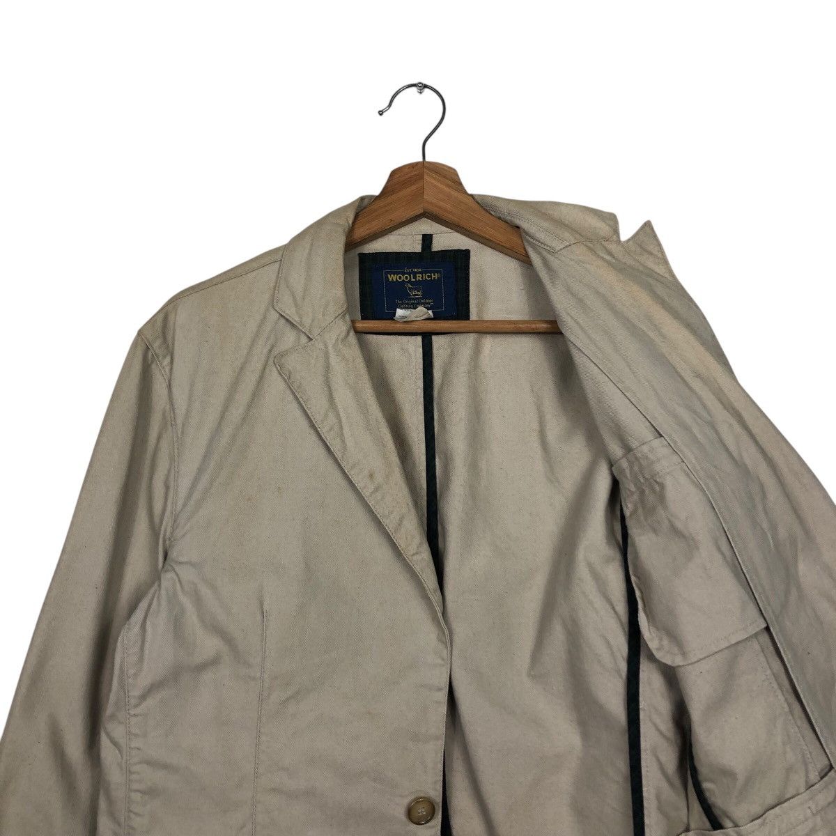 Japanese Brand 📌Cropped Chore Worker Jacket Woolrich Size US L / EU 52-54 / 3 - 13 Thumbnail
