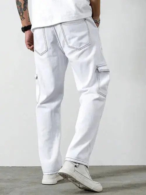 Jean Sachiko x Hino Cargo Stiching Jeans Pants Straight Leg Size US 32 / EU 48 - 8 Thumbnail