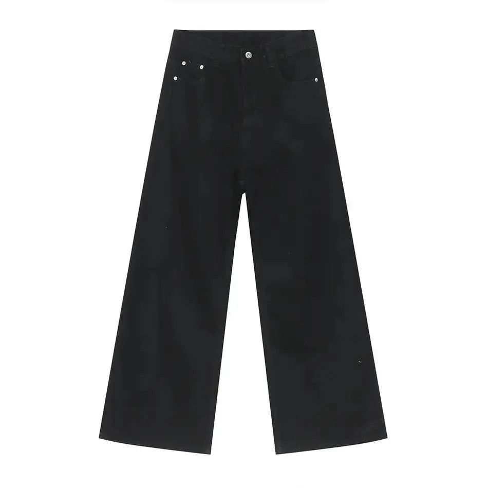 Japanese Brand Retro straight tube loose casual jeans Size US 32 / EU 48 - 6 Thumbnail
