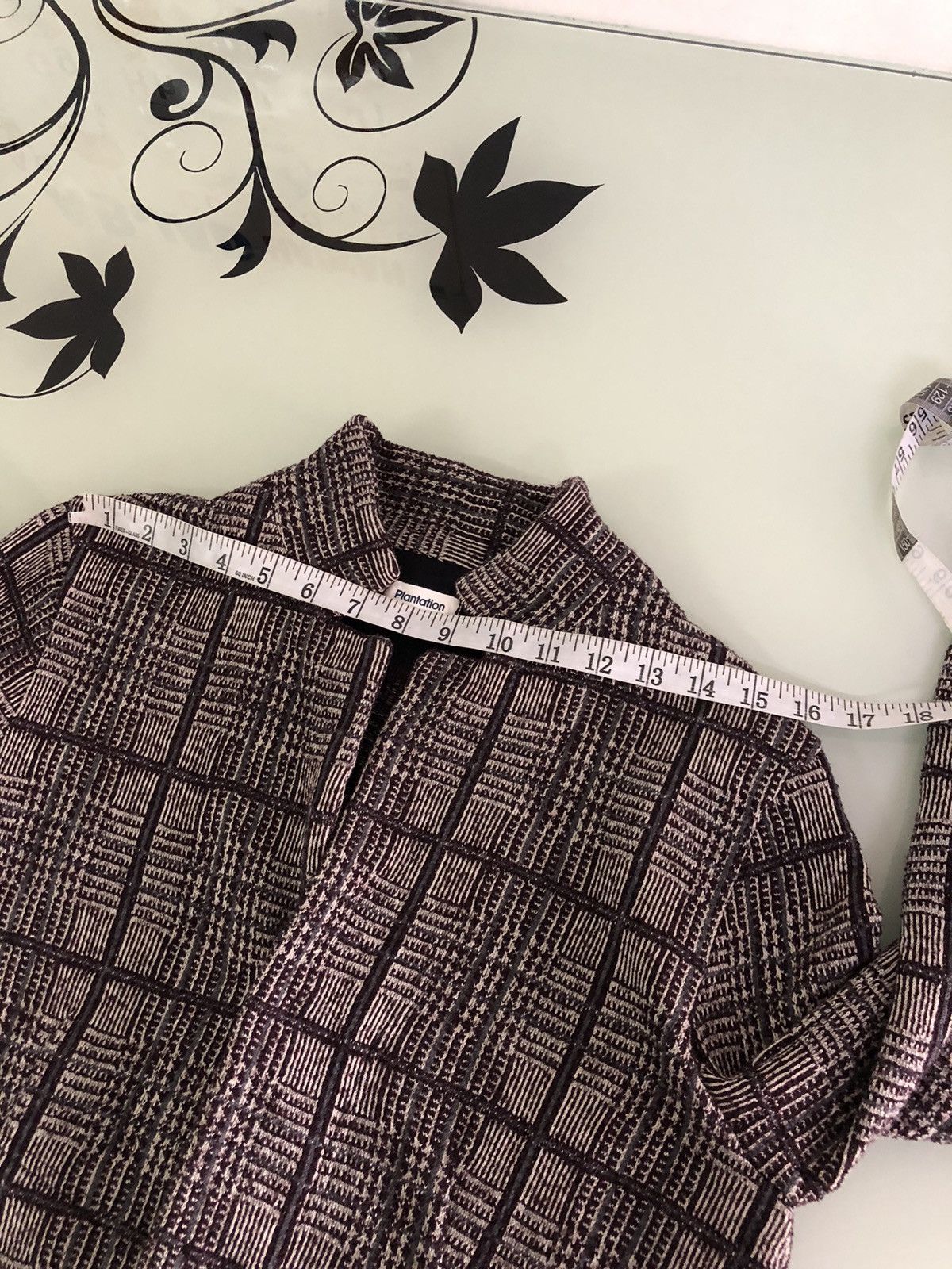 Issey Miyake Issey Miyake Plantation Tartan Tweed Cotton Blazer Jacket Size M / US 6-8 / IT 42-44 - 21 Thumbnail