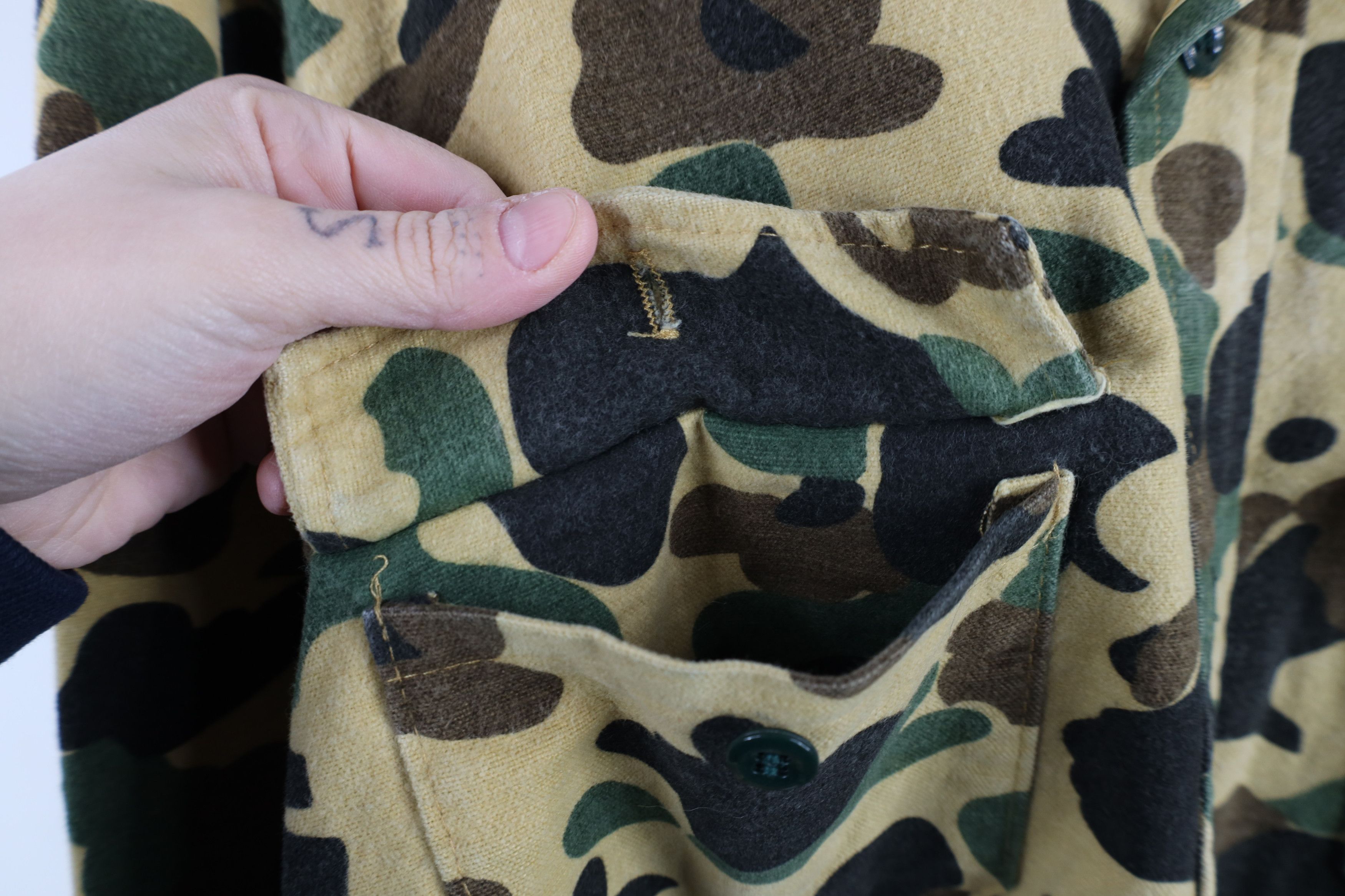 Vintage Vintage 60s 70s Streetwear Chamois Cloth Button Shirt USA Size US XL / EU 56 / 4 - 9 Thumbnail