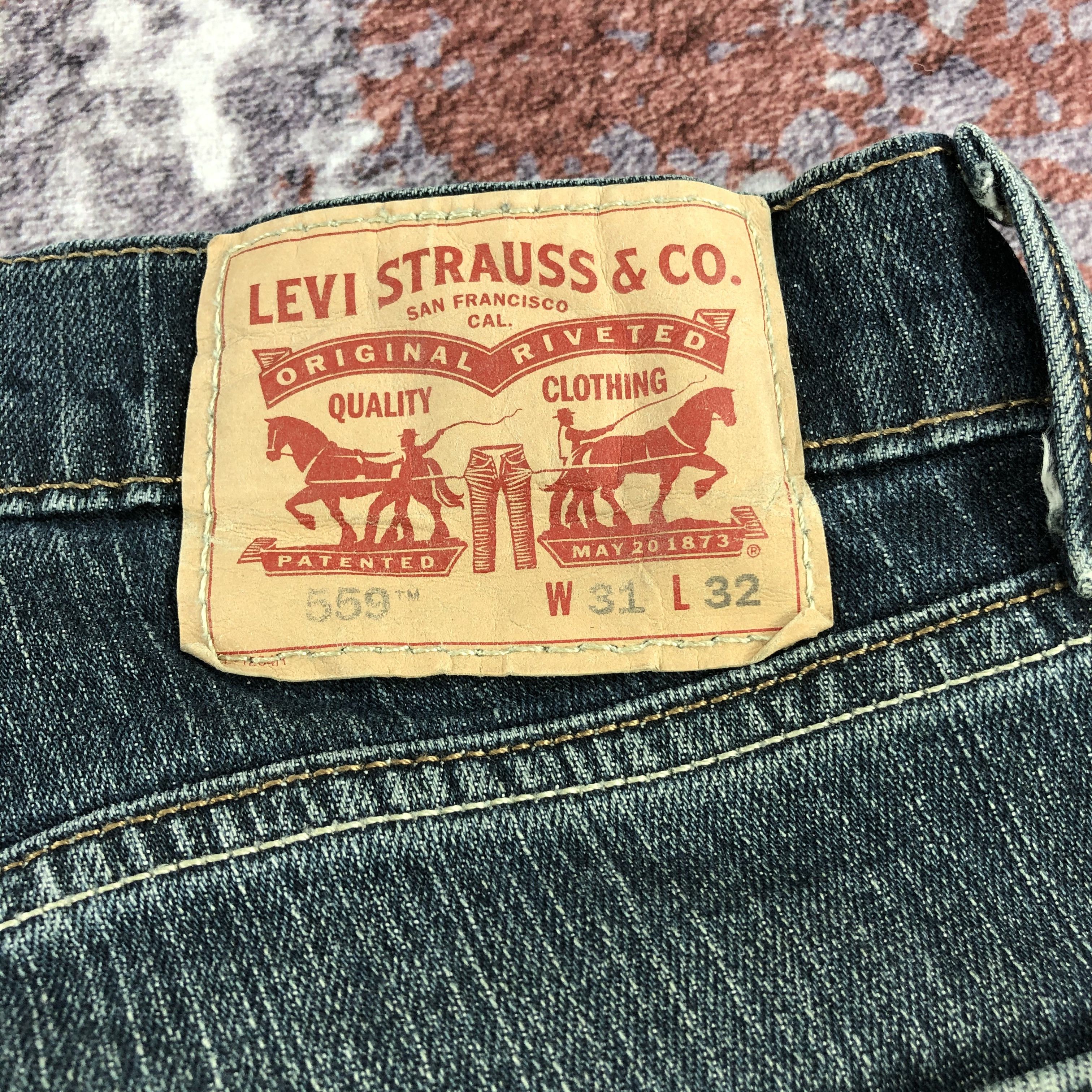 Levi's × Vintage Vintage Rusty Levis 559 Jeans-JM2481 Size US 32 / EU 48 - 5 Thumbnail