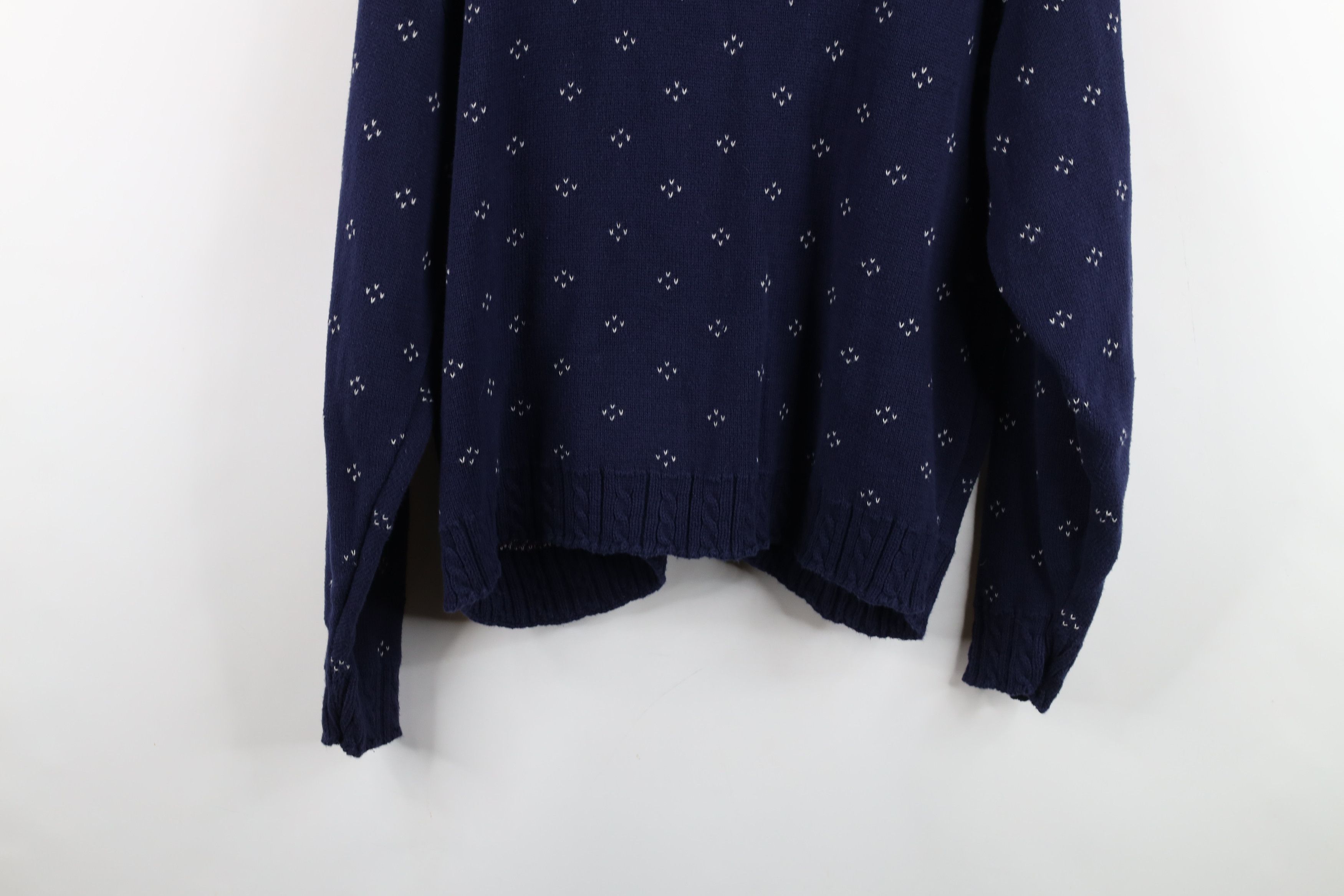 Vintage Vintage 90s Streetwear Cable Knit Button Cardigan Sweater Size XL / US 12-14 / IT 48-50 - 13 Thumbnail
