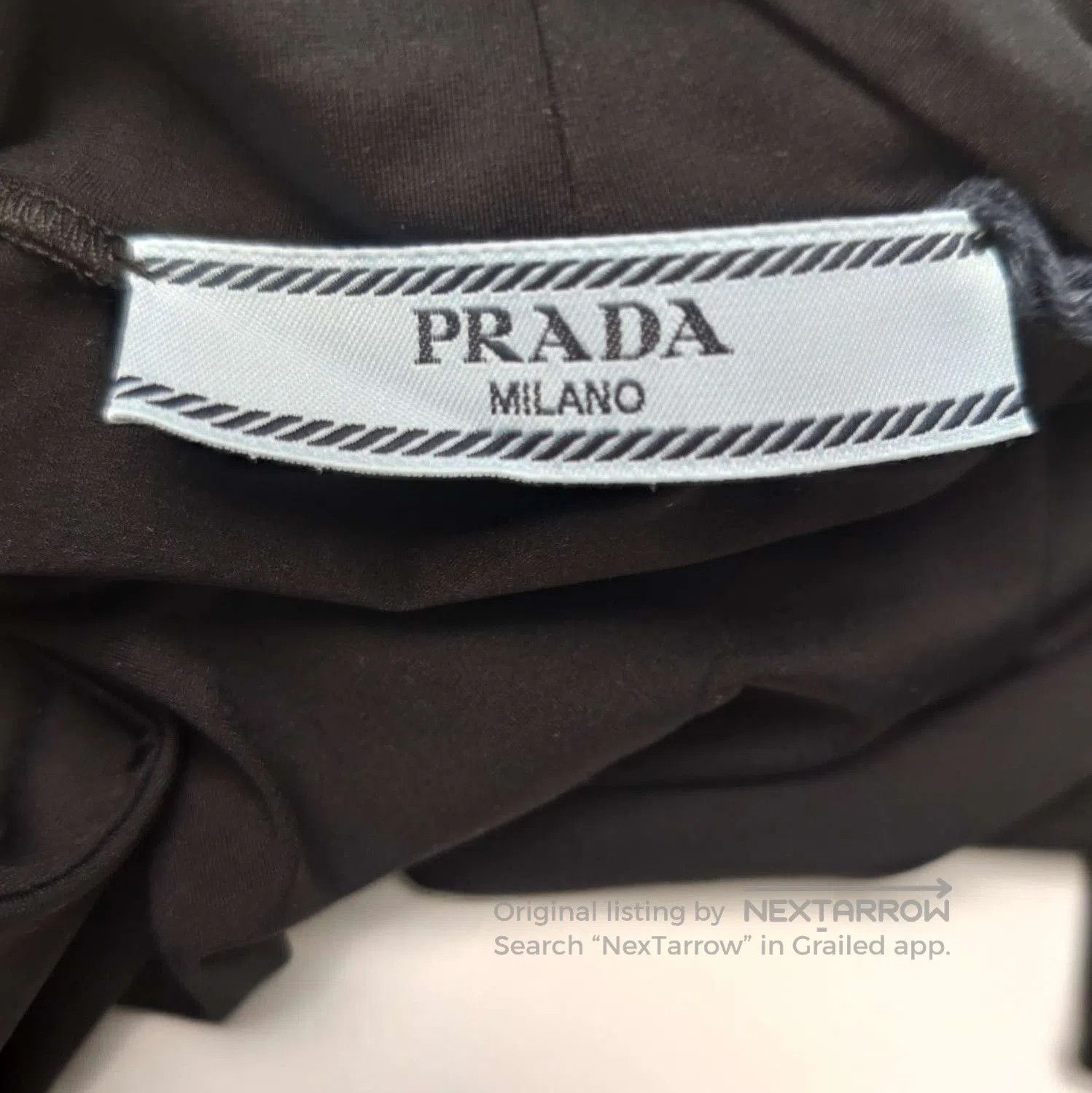 Prada Prada Black Turtleneck Long Sleeve Top Size 38 . Size S / US 4 / IT 40 - 4 Thumbnail