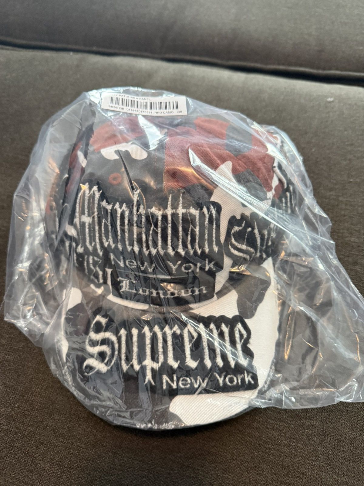 Supreme City Patches 6-Panel hat Size ONE SIZE - 5 Thumbnail