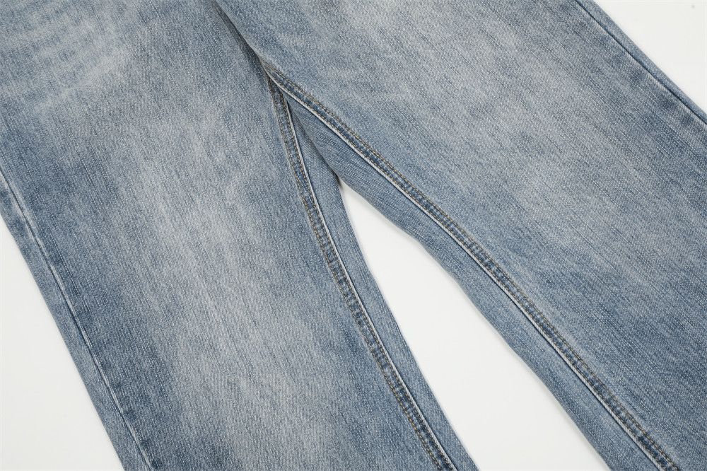 Japanese Brand × Jean Washed loose casual simple jeans Size US 32 / EU 48 - 6 Thumbnail