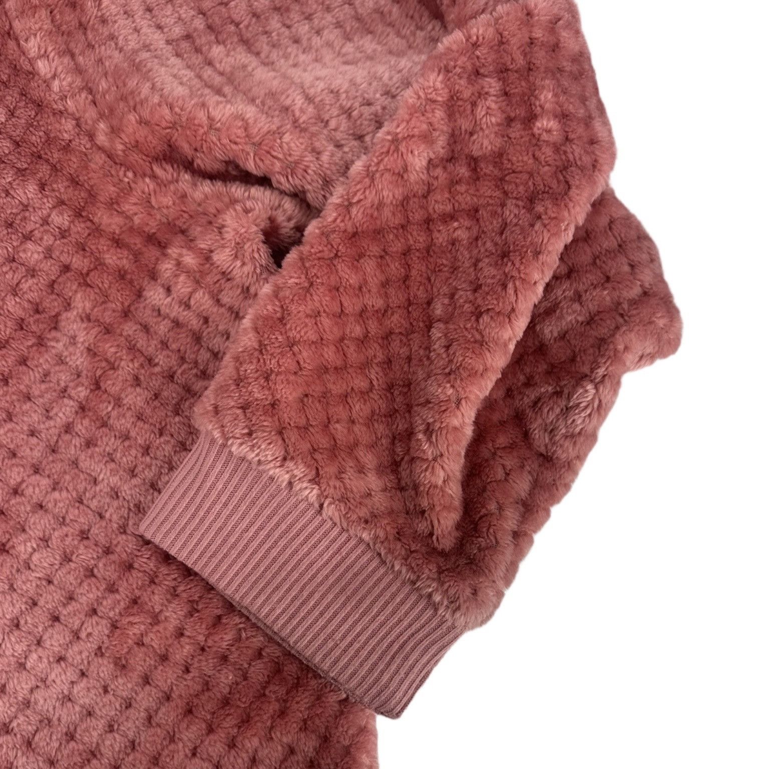Blair Blair Pink Textured Fuzzy Knit Pullover Sweater Size XL Size XL / US 12-14 / IT 48-50 - 6 Thumbnail
