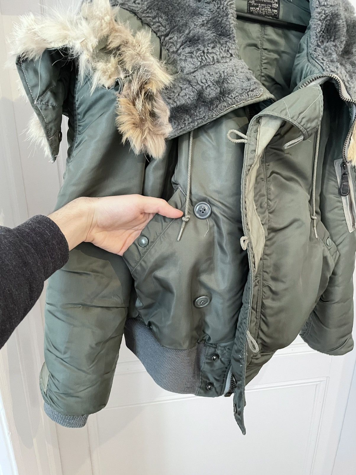 Vintage Vintage 1965 N-2B Fur Flight Jacket Air Force USAF Size US M / EU 48-50 / 2 - 7 Thumbnail
