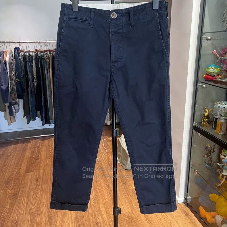 Visvim Visvim size 1 19ss high water chino slacks pants Size US 28 / EU 44 - 1 Thumbnail