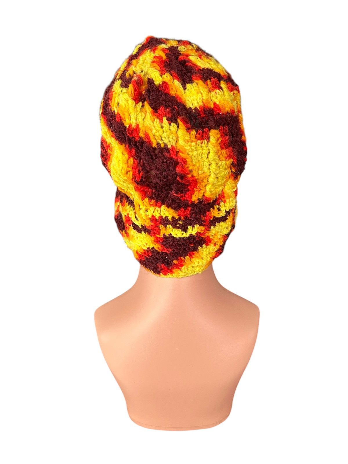 Kapital Crochet Knitteh handmade distressed beanie hats Size ONE SIZE - 5 Thumbnail