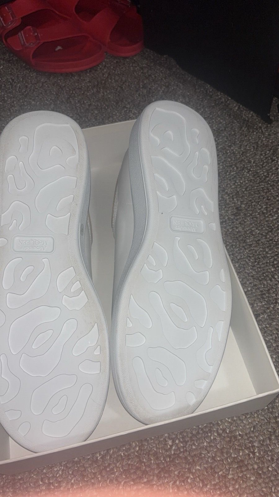 Alexander McQueen White stone Alexander mcqueens Size US 12 / EU 45 - 7 Thumbnail