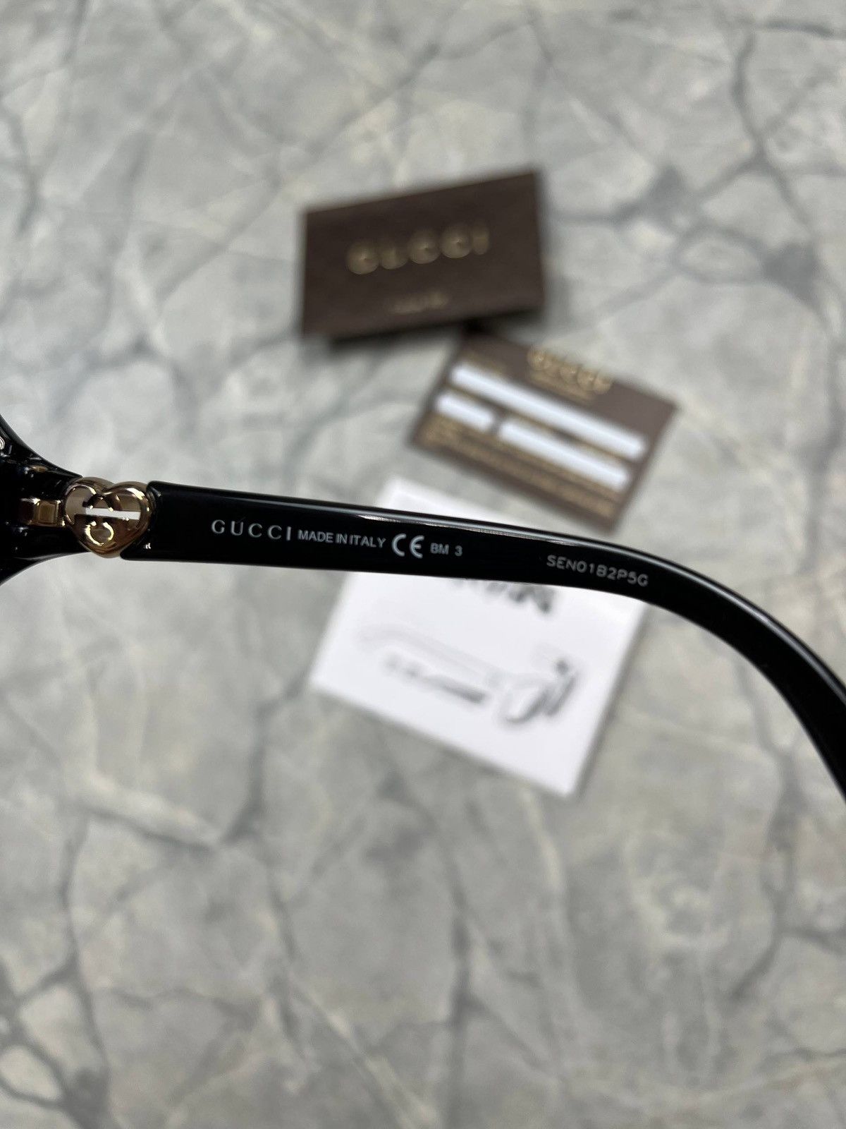 Gucci Gucci Sunglasses Luxury Y2k Avant Garde Size ONE SIZE - 6 Thumbnail
