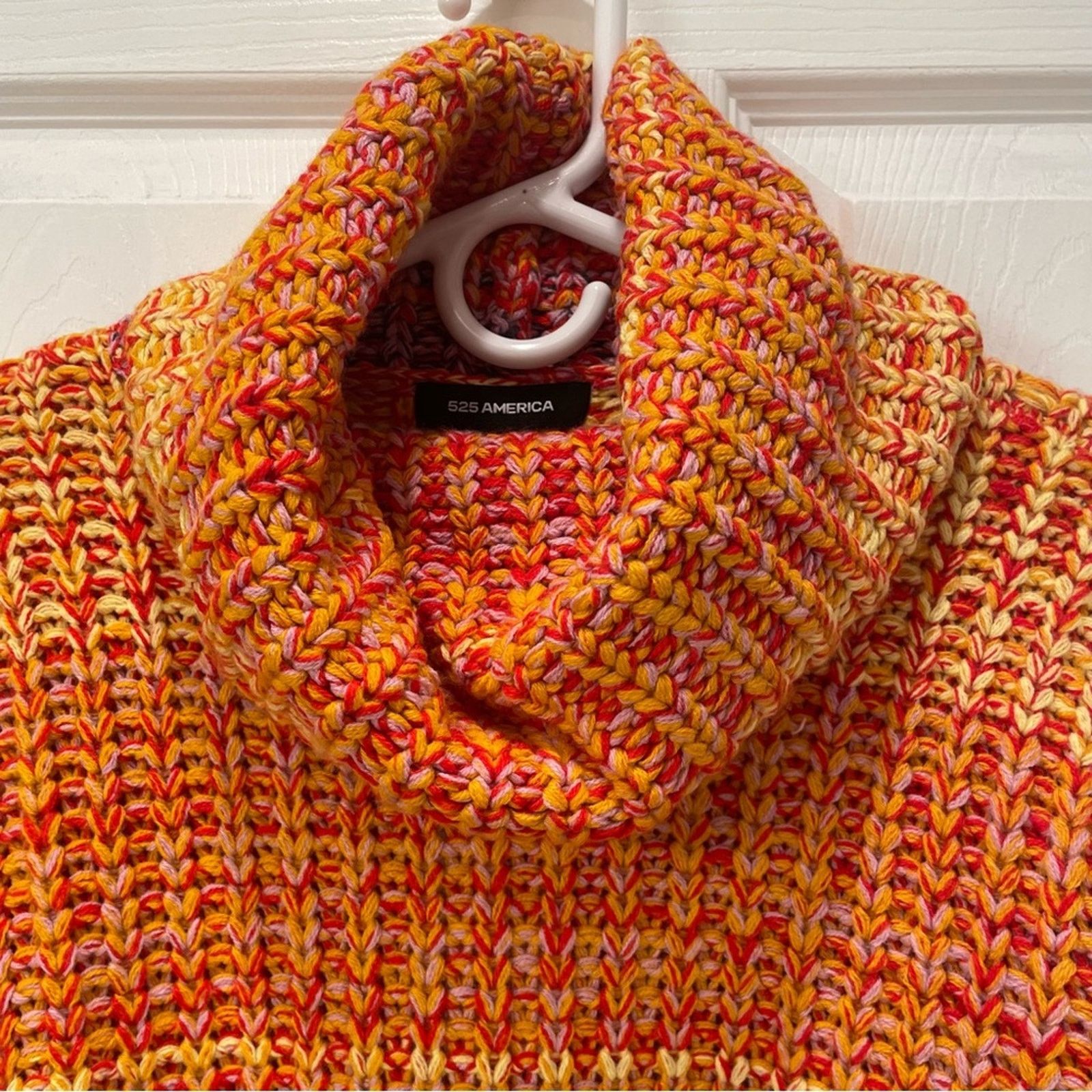 525 America 525 America Ombré Cowl Neck Sweater S Size S / US 4 / IT 40 - 3 Thumbnail