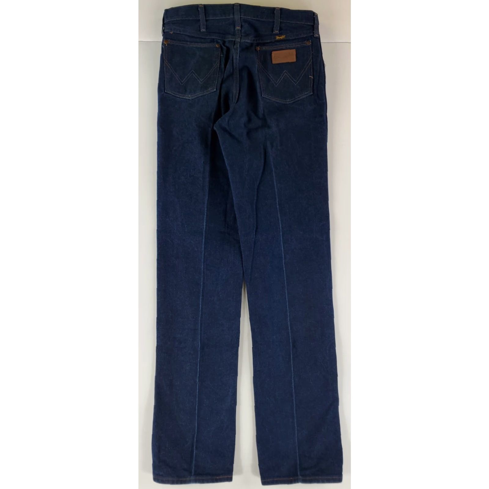 Wrangler VINTAGE Wrangler 13MWZ Jeans Blue VTG 80s Made USA Mens 34x36 Inseam 36" Straight 33x36 Actual Blue Mens Size US 33 - 2 Thumbnail