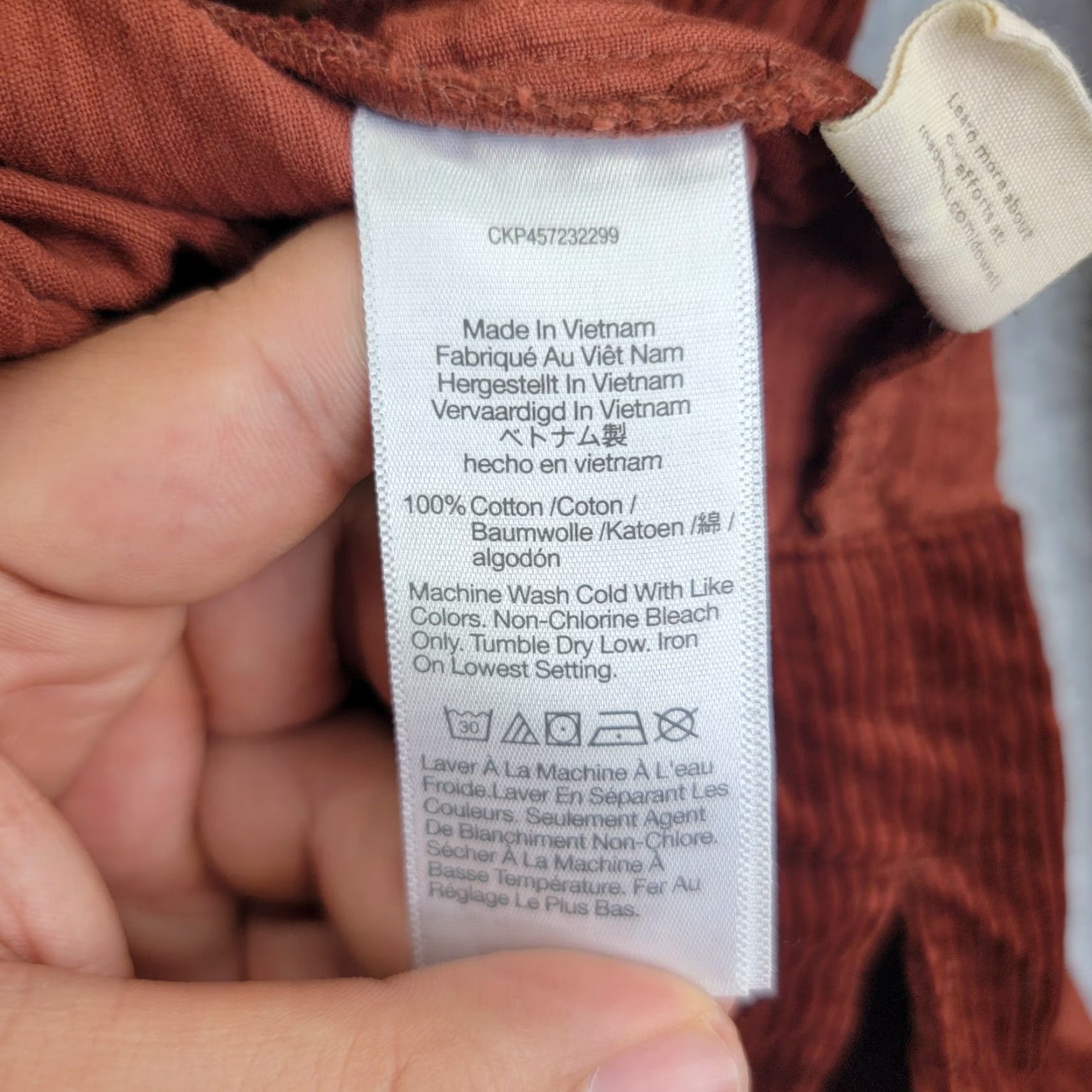 Madewell Madewell Jacket Womens Small Brown Corduroy Collared Pockets Button Mid-Length Fall Winter Size S / US 4 / IT 40 - 4 Thumbnail