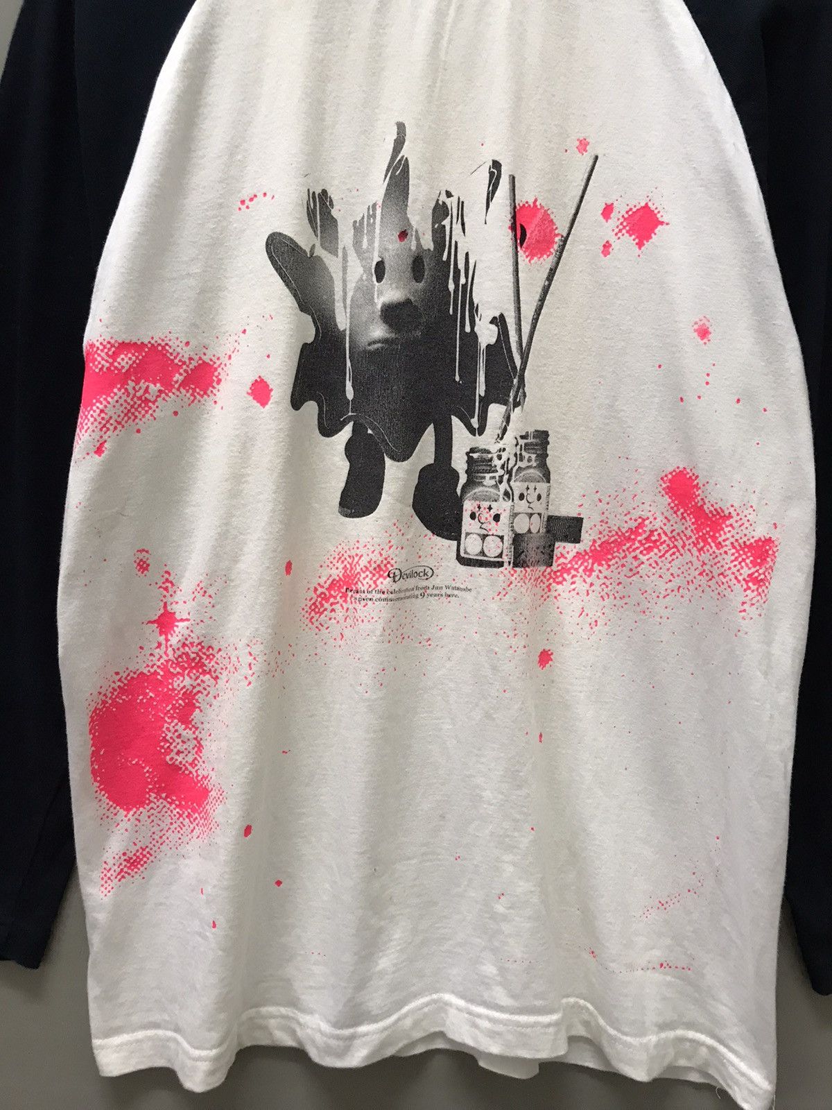 Devilock Vintage Devilock x Jun Watanabe Raglan T-Shirt Size US M / EU 48-50 / 2 - 2 Thumbnail