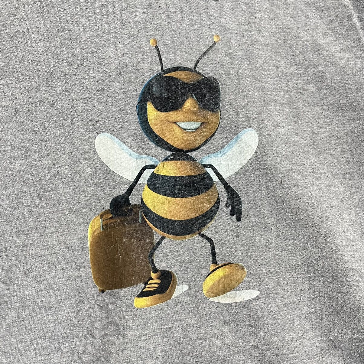 Vintage Vintage Expedia “Busy Bee” Mascot Zip Hoodie – Grey – Size M Size US M / EU 48-50 / 2 - 2 Thumbnail