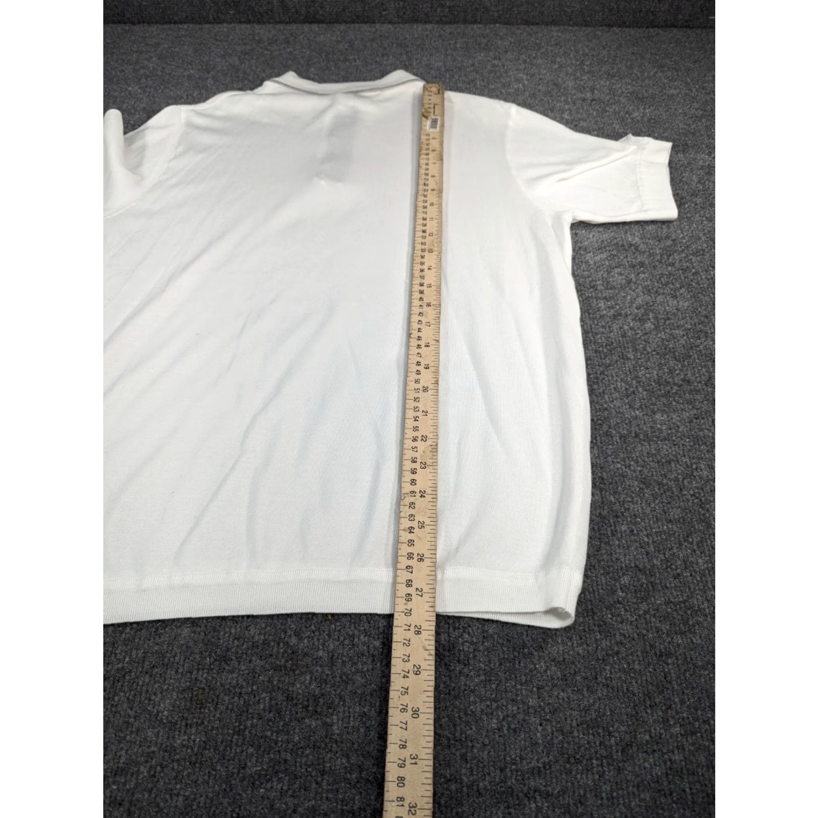 Vintage Maus & Hoffman Polo Shirt Mens L White Short Sleeve Cotton Polo Sports Golf Casual Athletic Shirt Size US L / EU 52-54 / 3 - 4 Thumbnail