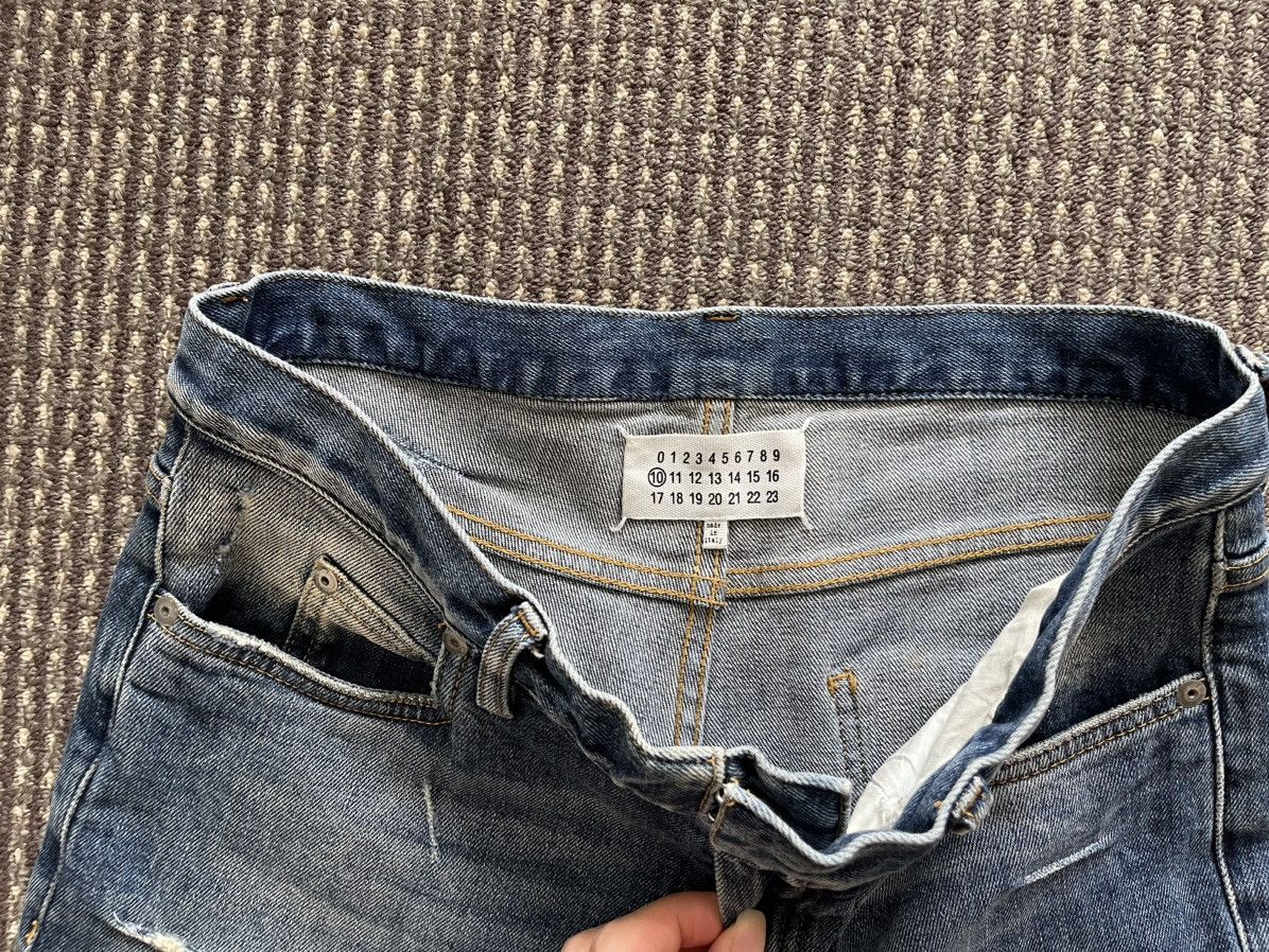 Maison Margiela Maison Margiela 16AW Raw Edge Slim Jeans Size US 30 / EU 46 - 3 Thumbnail