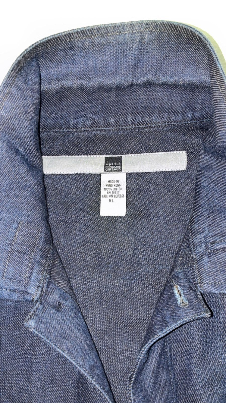Marithe + Francois Girbaud 90’s Marithé + Francois Girbaud Denim Jacket Size US XL / EU 56 / 4 - 3 Thumbnail