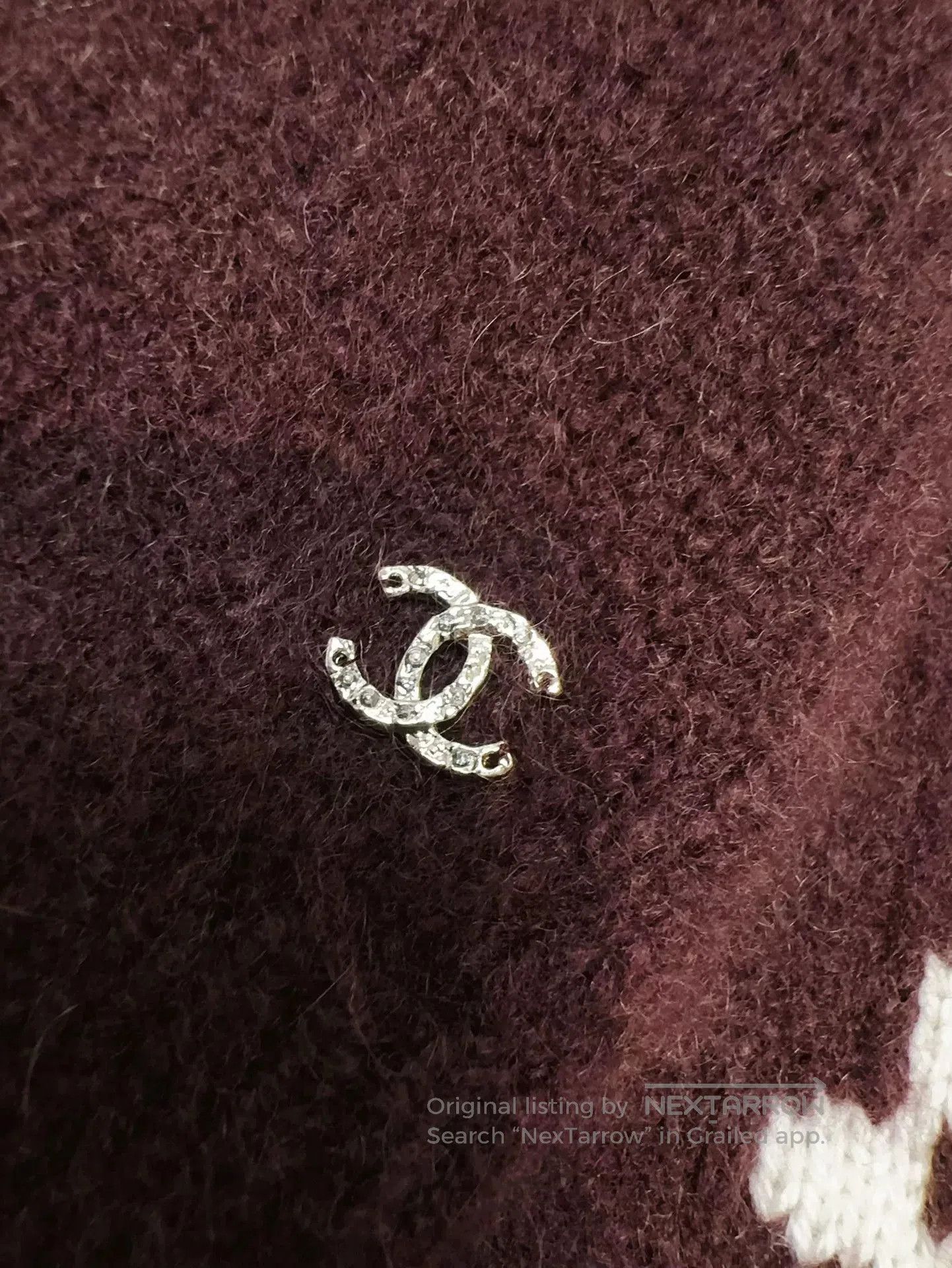 Chanel chanel coco neige floral knit sweater. Size US M / EU 48-50 / 2 - 5 Thumbnail