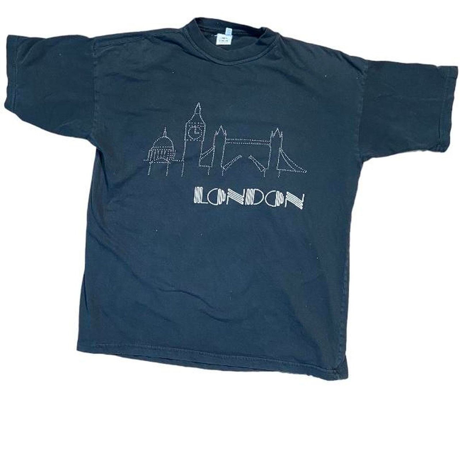 Jerzees 90s london england tee shirt Size US L / EU 52-54 / 3 - 1 Thumbnail