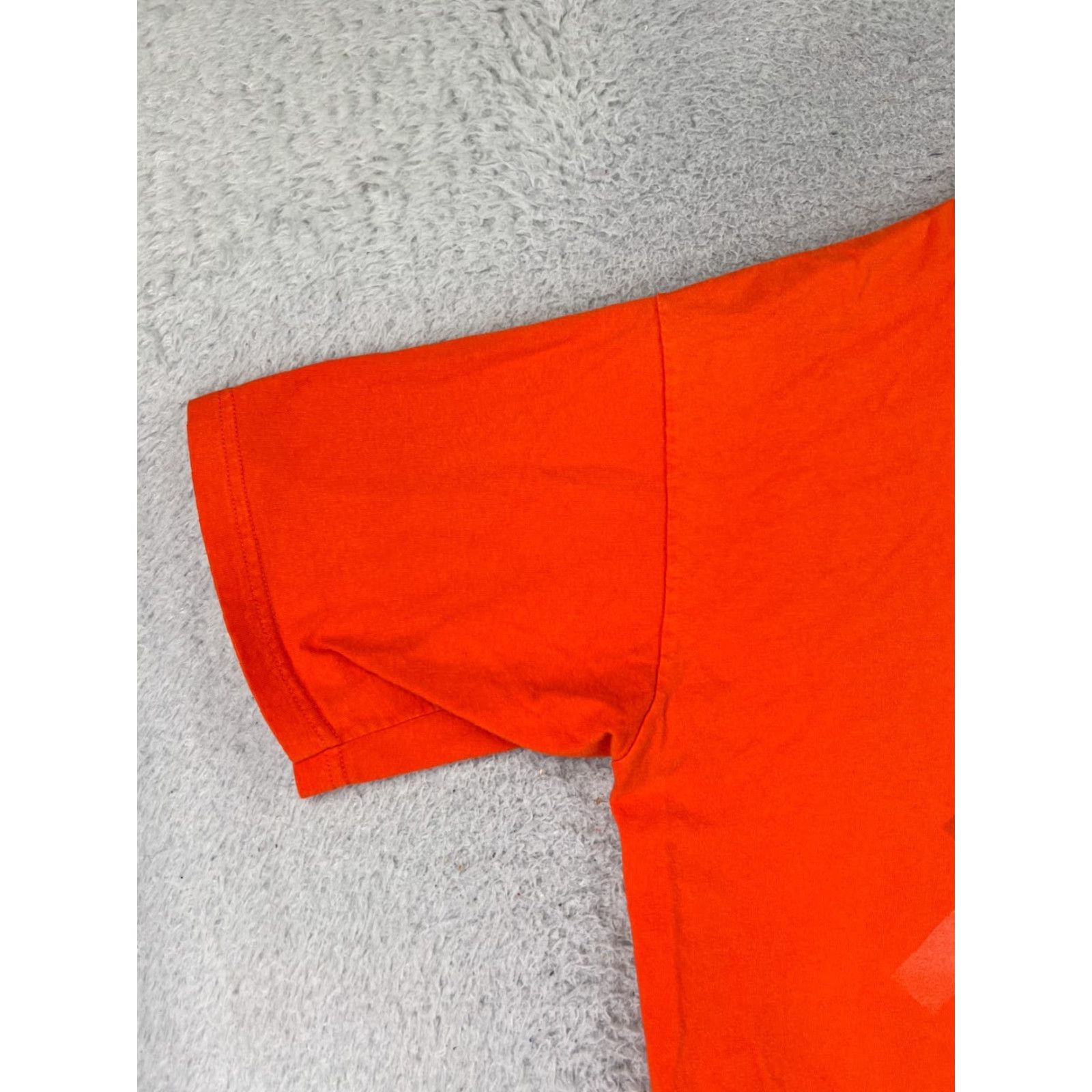 The North Face The North Face Shirt Men XL Orange Logo Cotton Short Sleeve Crew Neck Jersey All Seasons Size US XL / EU 56 / 4 - 3 Thumbnail