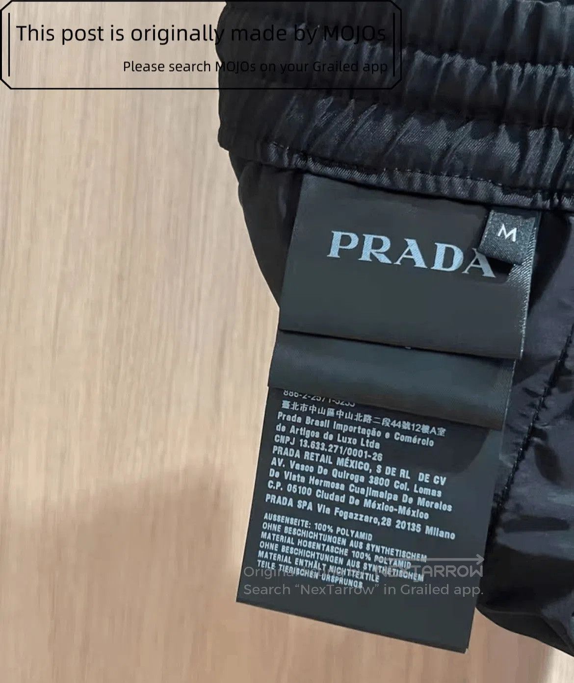 Prada Sz M Prada Red Metal Label Re-Nylon Sweatpants. Size US 32 / EU 48 - 5 Thumbnail