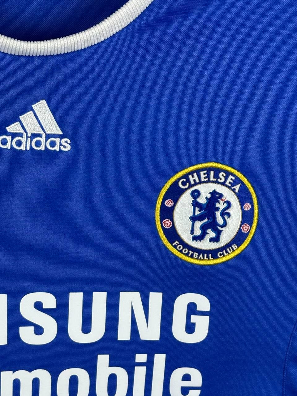 Adidas Womans Adidas FC Chelsea Soccer Jersey 2006 Size L / US 10 / IT 46 - 7 Thumbnail