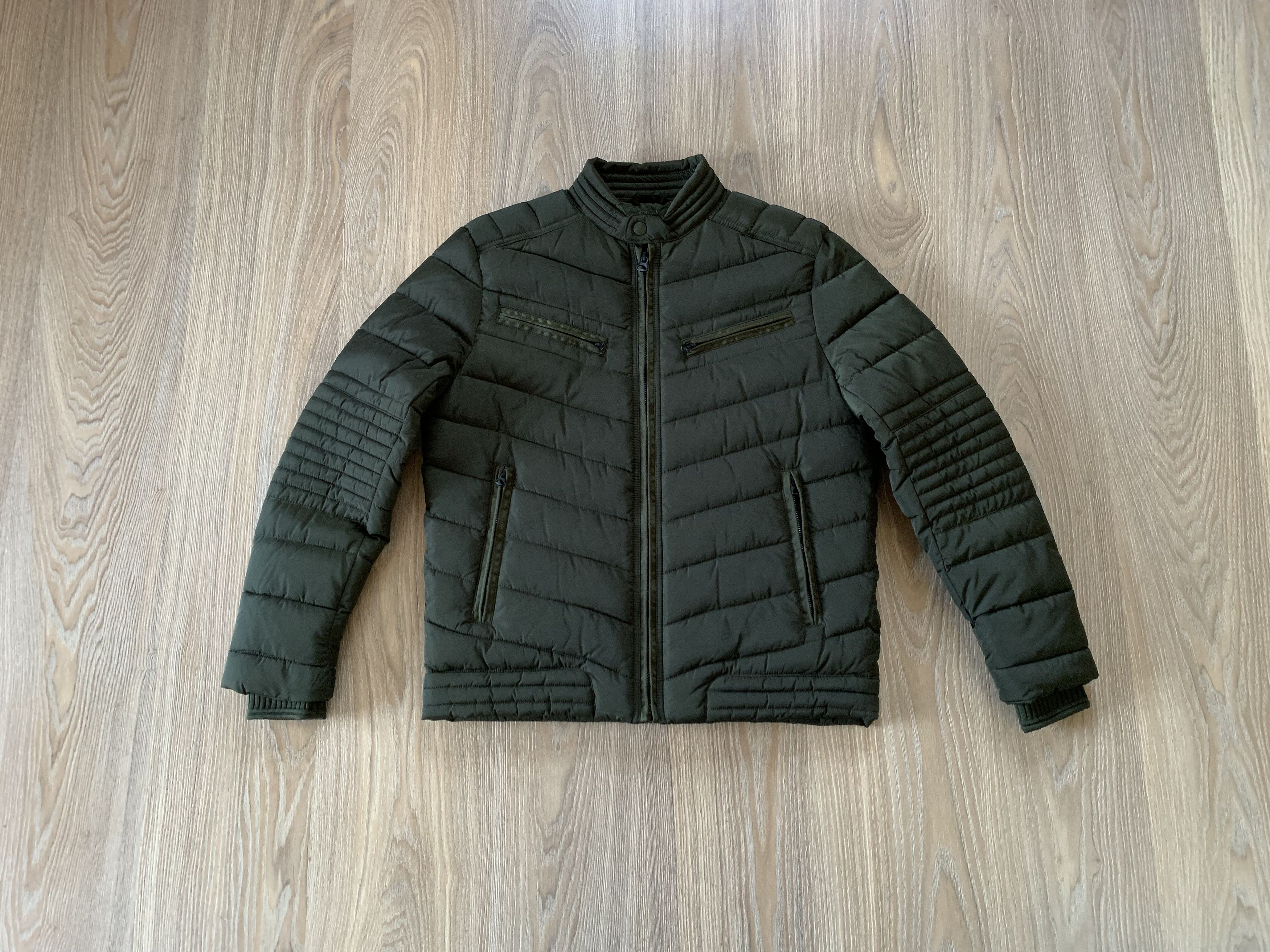 C&A C&A New Khaki Quilted Jacket Size US M / EU 48-50 / 2 - 10 Thumbnail