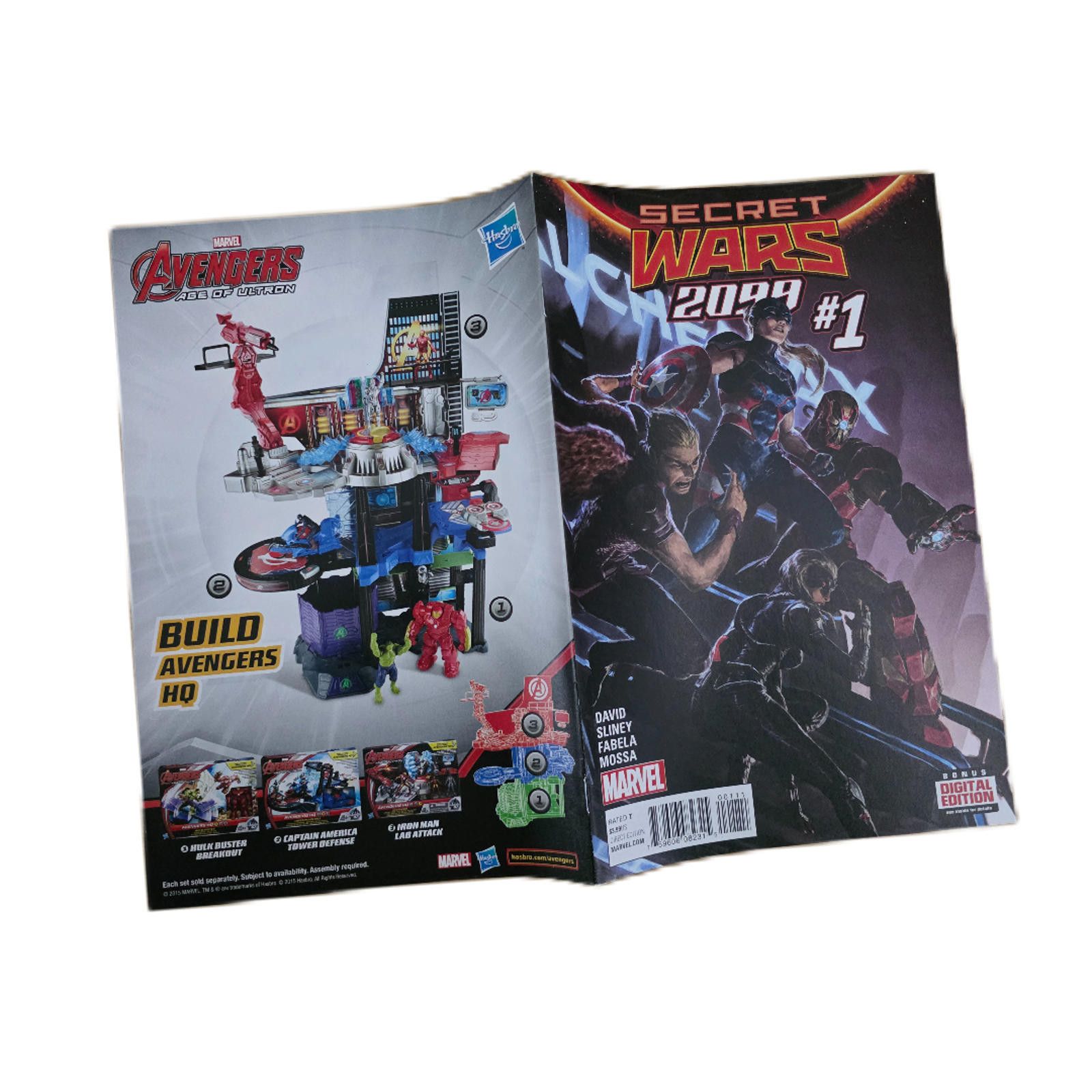 Marvel Comics Secret Wars 2099 #1 2015 Marvel Alternate Universe Comic (C) Size ONE SIZE - 6 Thumbnail