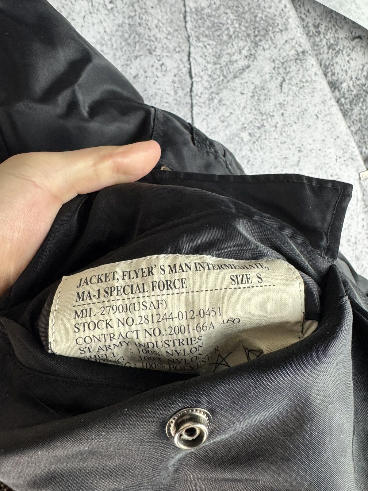 Japanese Brand Vintage Ma-1 Bomber Jacket Oversized Baggy Cropped Y2k Size US S / EU 44-46 / 1 - 3 Thumbnail