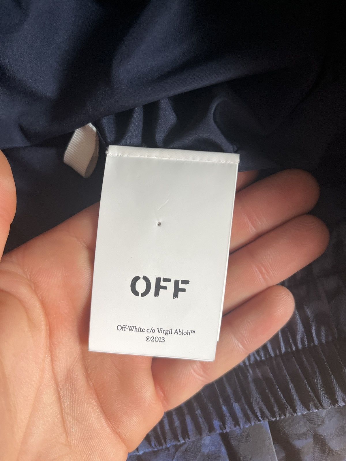 Off-White Off-White Raincoat Logo Jacquard Size US S / EU 44-46 / 1 - 9 Thumbnail