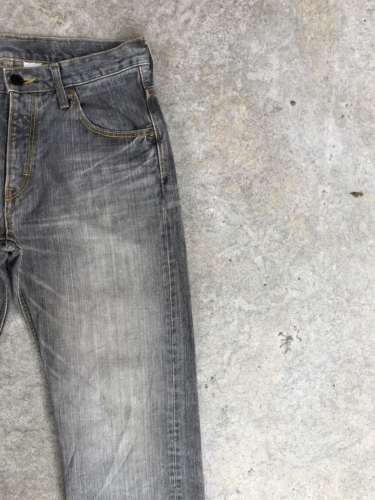 Kapital Japanese Lee Distressed Jeans Mudwash Size US 31 - 7 Thumbnail