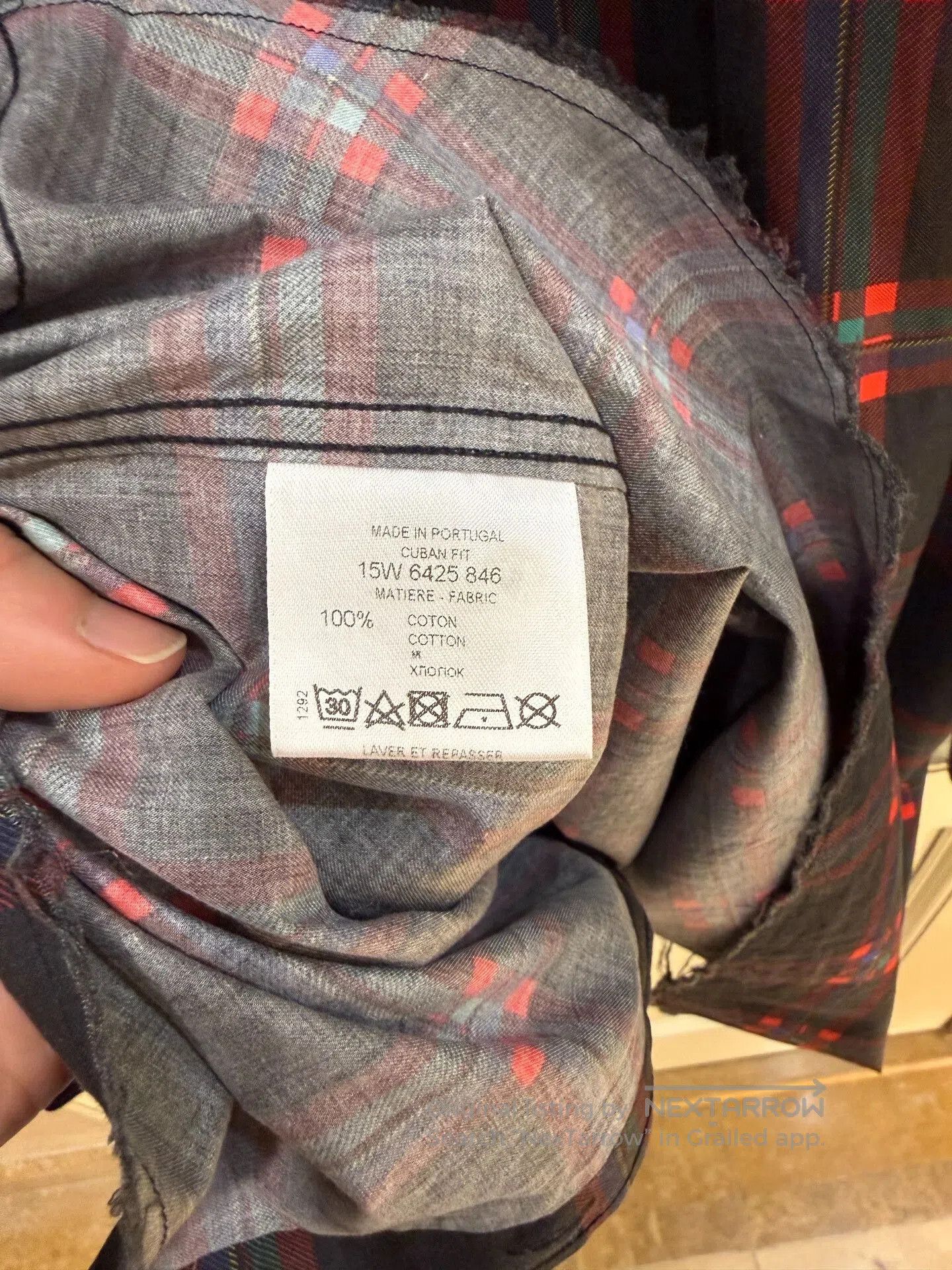Givenchy Givenchy GVC Classic Star Plaid Shirt. Size US M / EU 48-50 / 2 - 7 Thumbnail