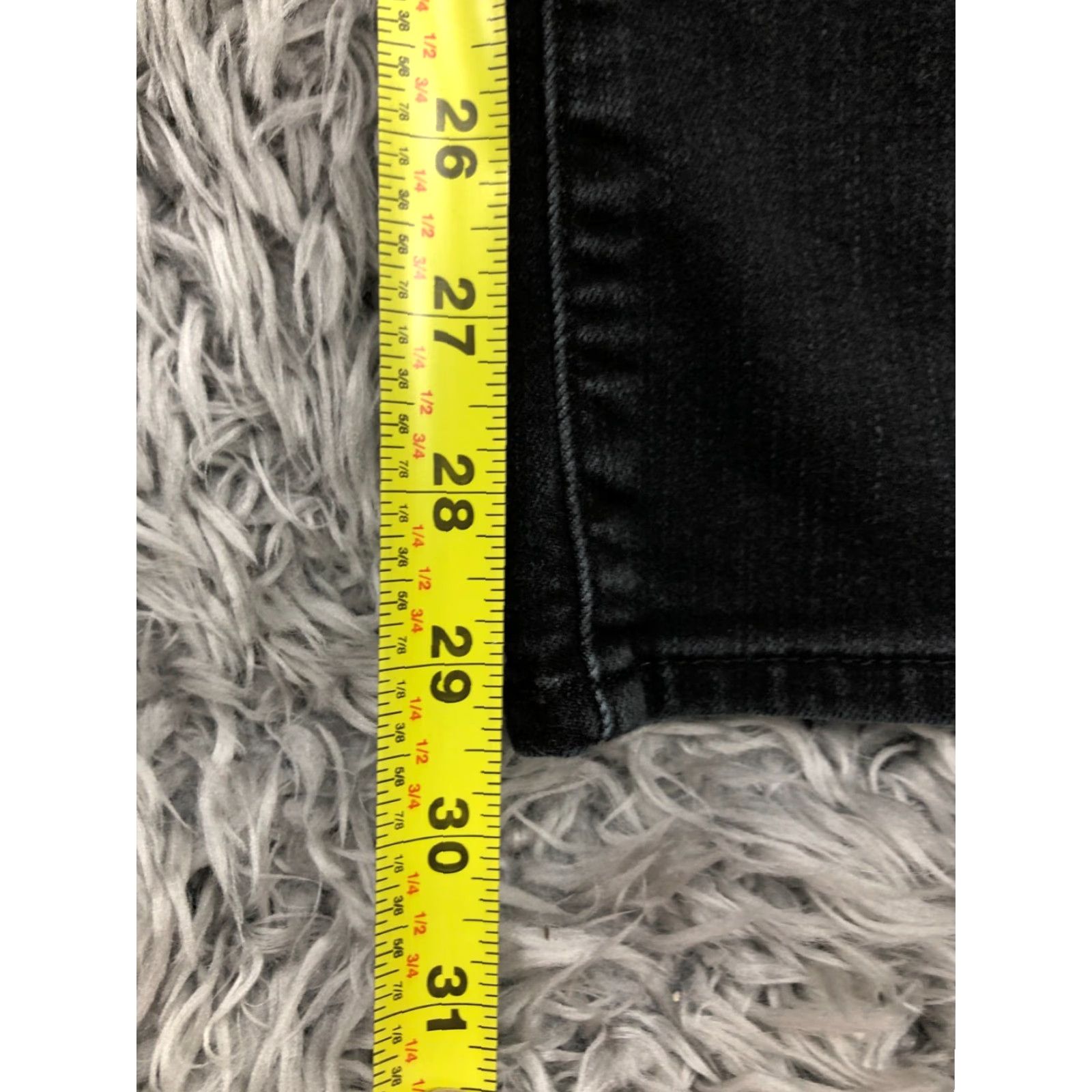NYDJ NYDJ Jeans Regular Bootcut 30 in Inseam Black Dark Wash 8 Womens Size 30" / US 8 / IT 44 - 3 Thumbnail