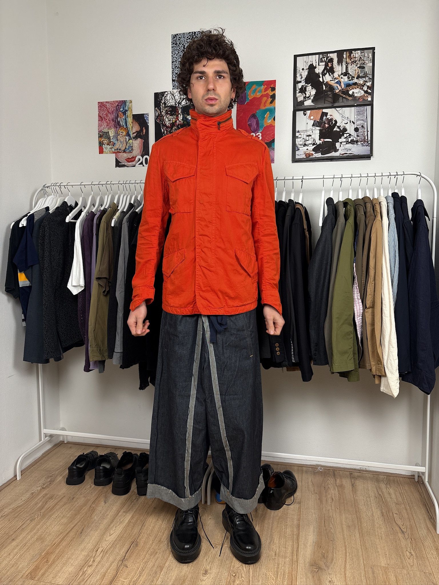Yohji Yamamoto Yohji Yamamoto Y's AW01 Field Jacket Size US M / EU 48-50 / 2 - 2 Thumbnail