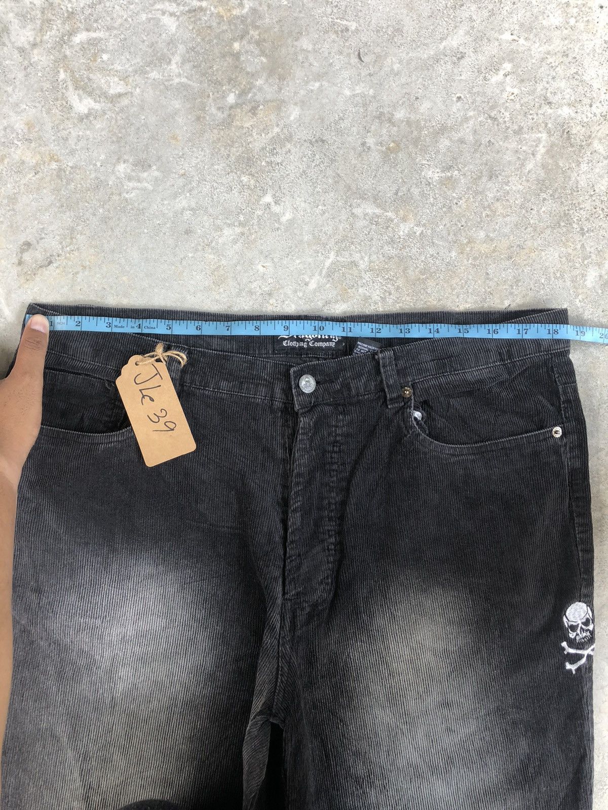 Dragonfly Rare Sex Pistols Flared Embroidered Corduroy Size US 37 - 19 Thumbnail