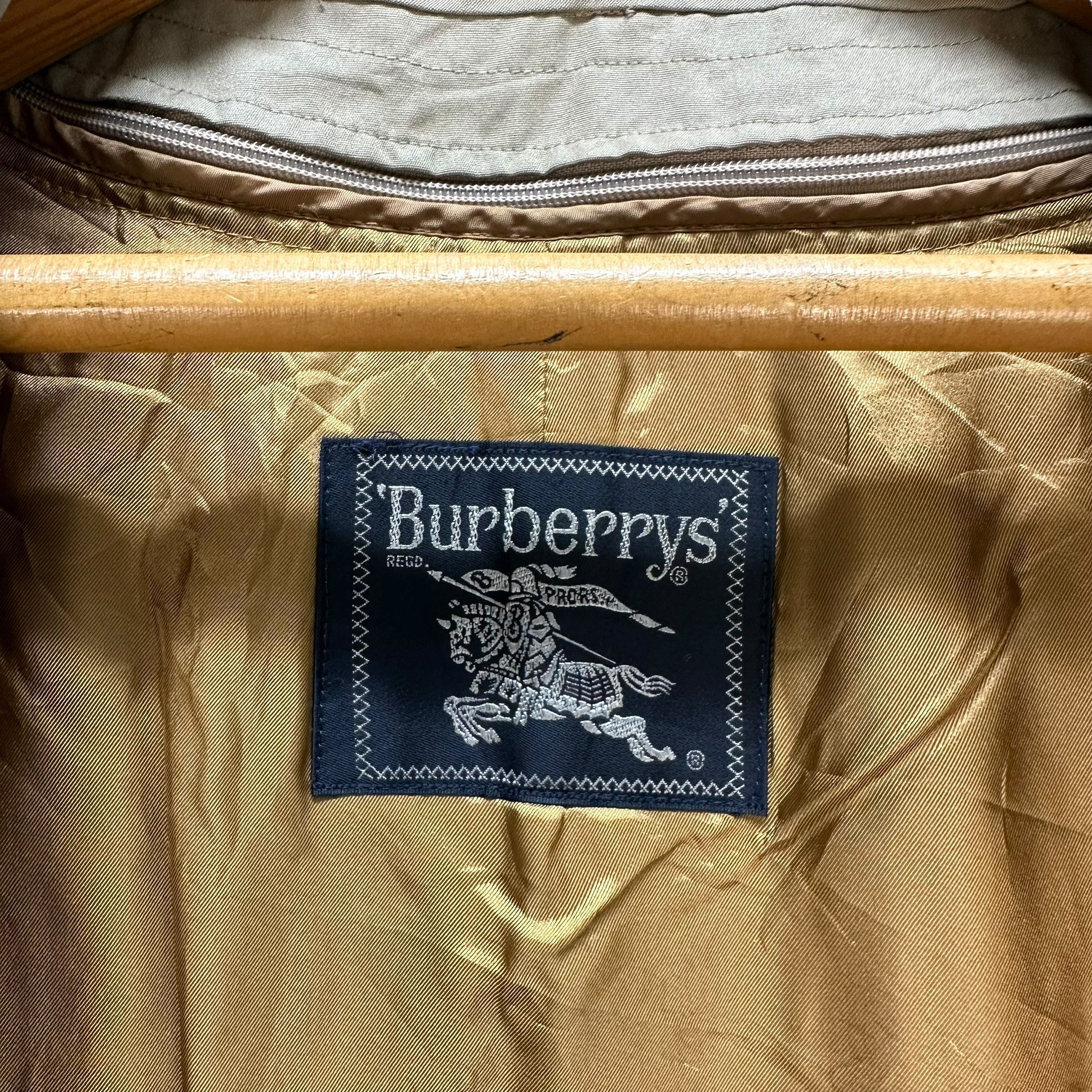 Burberry Vintage 90’s BURBERRYS Overcoat Long Coat #A67-1624 Size US L / EU 52-54 / 3 - 10 Thumbnail