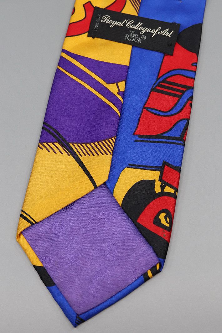 Other Royal College of Art Pop Art Silk Tie Size ONE SIZE - 2 Thumbnail