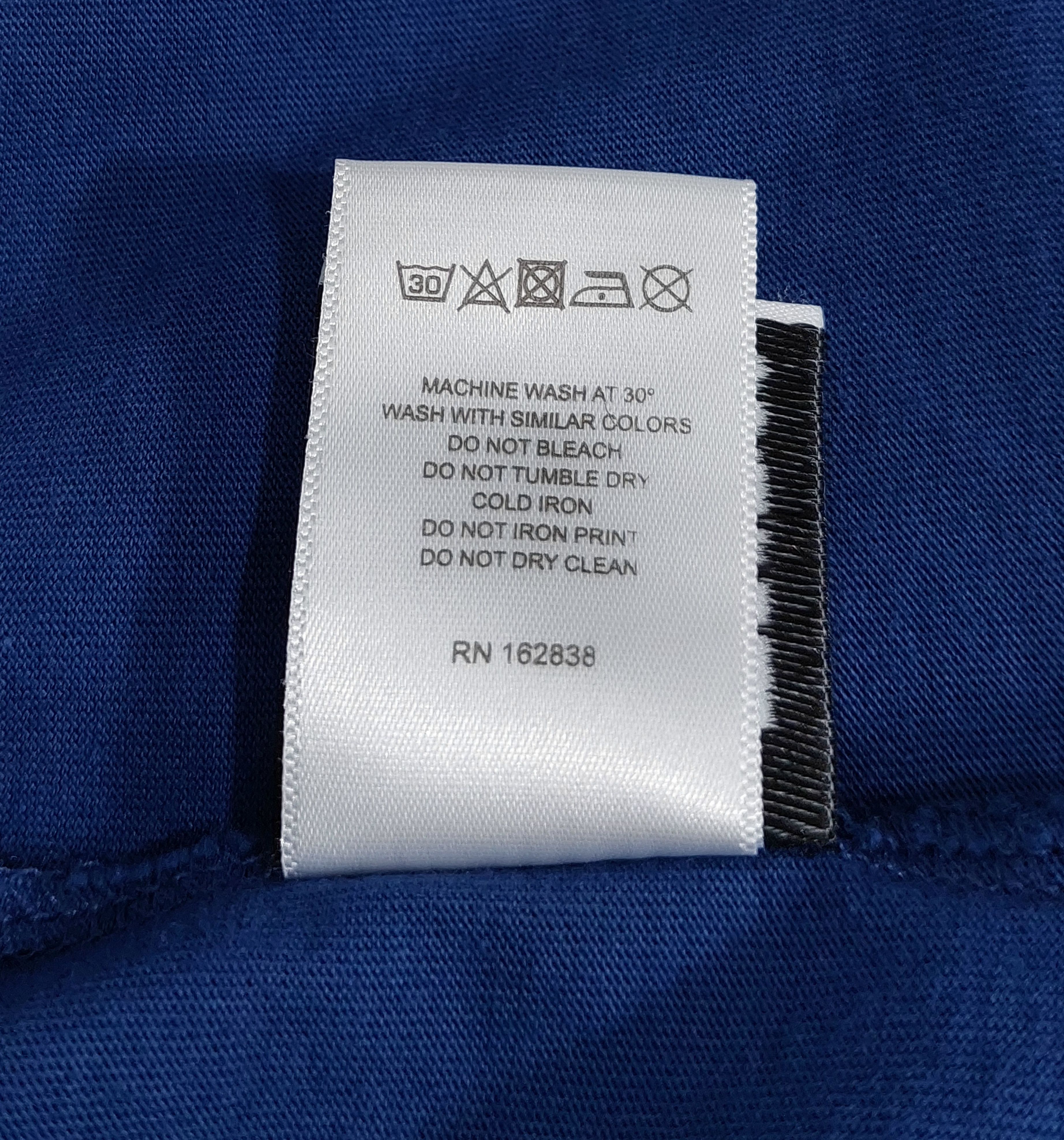 DENIM TEARS peace wreath long sleeve tshirt - blue XL Size US XL / EU 56 / 4 - 7 Thumbnail
